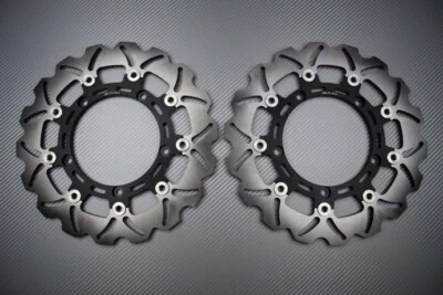 Disques Frein Avant Wave Flottant 298mm Pour YAMAHA FJ-1200 ABS 3YA F559 1991-96 - Photo 1/3