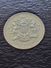 2003 PROOF £1 one pound coin Royal Arms Coin BUNC