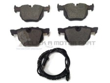 BMW X6 E71 3.0d 3.0i DIESEL & PETROL  08-14 REAR BRAKE PADS SET & SENSOR WIRE 
