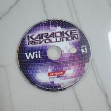 KARAOKE REVOLUTION GAME FOR NINTENDO Wii, DISC ONLY