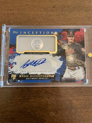 2021 Topps Inception Ryan Mountcastle Rookie Button Auto 3/6