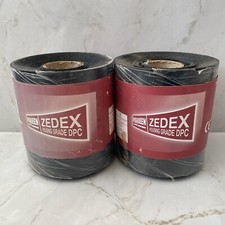 2 x Visqueen Zedex Damp Proof Course Housing Grade DPC - 150mm 6" (20m)