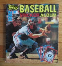 1982 Topps Baseball Player COMPLETE Sticker Album SCHMIDT RYAN HENDERSON CARTER