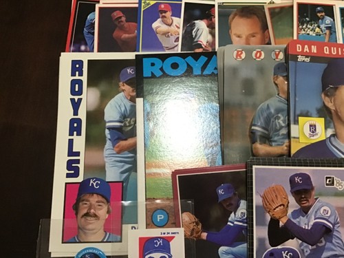 DAN QUISENBERRY Oddball Insert & Regular issue Baseball ROYALS YOU CHOOSE - Picture 3 of 133