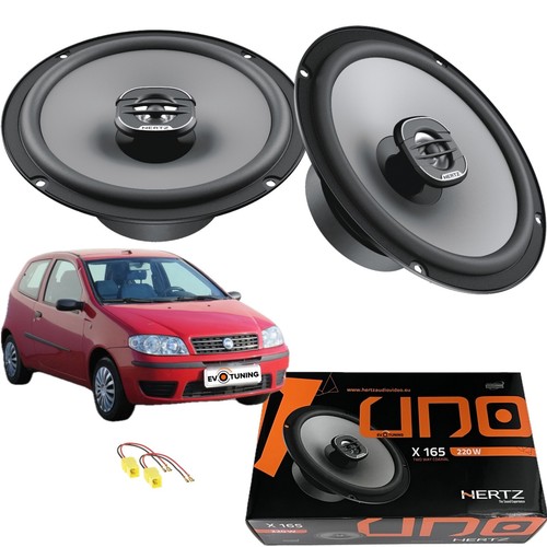 2 Casse Altoparlanti Hertz X165 Anteriori per Fiat Punto 188 + Cavi connettori - Foto 1 di 13