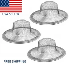4pcs Kitchen Sink Drain Strainers, Mesh Screen, Universal Size