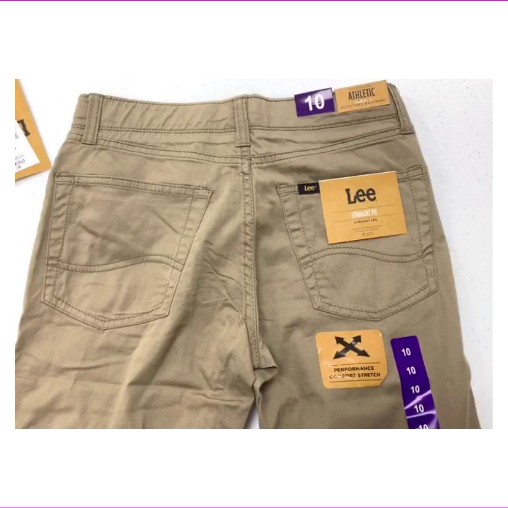 LEE BOYS X-TREME COMFORT STRAIGHT FIT STRAIGHT LEG ATHLETIC 