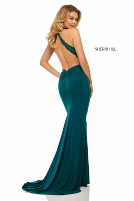 sherri hill dark green dress SHERRI HILL - 56932 main image 1