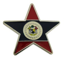 Belize Flag Belt Buckle Belizeans Star Country New Men Women Western Style Rodeo