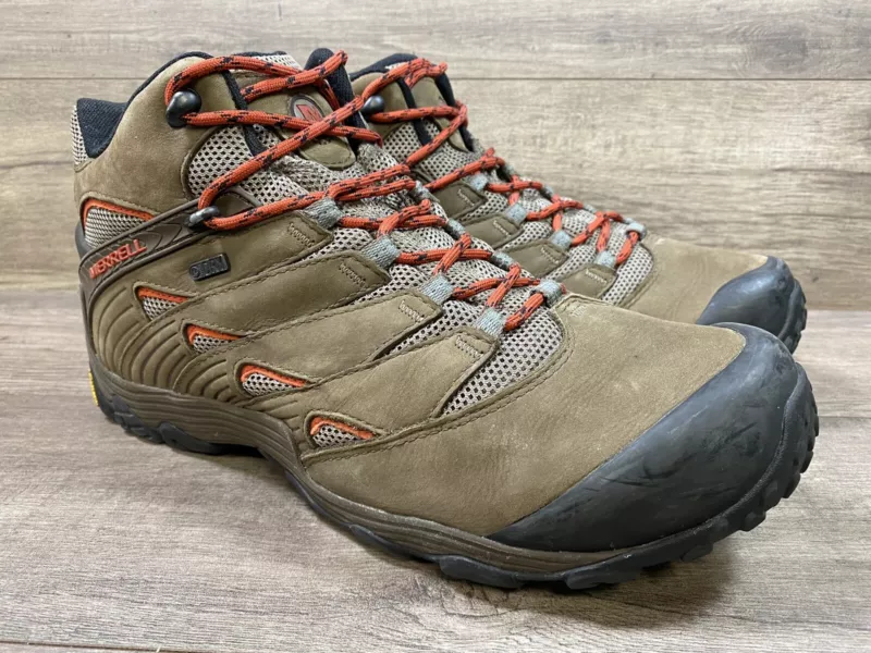 merrell hameleon 7 mid waterproof hiking camping outdoors boots