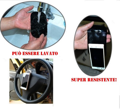 Tappeto antiscivolo per barche auto pullman moto Fermaoggetti auto per cruscotto - Foto 3 di 4