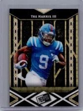 Tre Harris III 2024 Leaf Football 1/1 Pre Production Proof