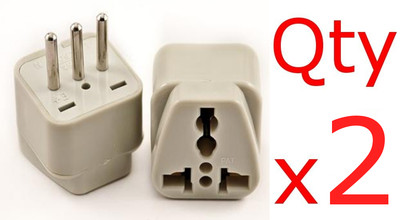 Italie Italy It Adapter Plug Voyage Type L To À Uk English Us Usa