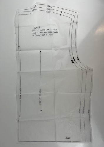 Vintage (1994) Indygo Junction #IJ335 COTTON BALE JACKET Pattern & Appliques - Picture 3 of 8