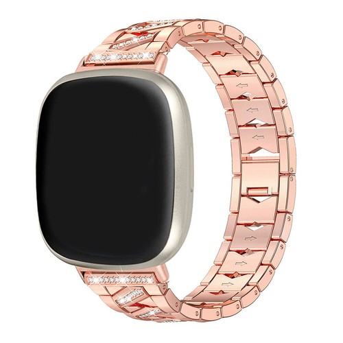 Metal Stainless Steel Watch Band Wrist Strap For Fitbit Versa 2/3/4/Sense/Lite - Picture 95 of 176