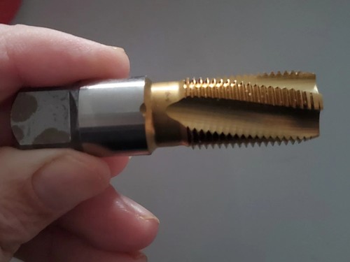 Made in USA - WIDIA GTD VTSFT8005 3/8-18 NPT 4F RHSF HSS - E TiN - Picture 6 of 8
