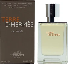 HERMES TERRE D'HERMES EAU GIVREE EAU DE PARFUM SPRAY 1.6 Oz / 50 ml BRAND NEW!!!