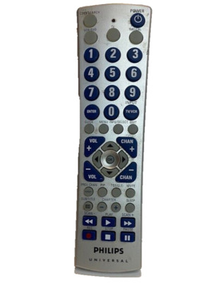 Program Philips Universal Remote Cl034 Genuine Philips Universal TV VCR DVD Remote Control CL034 OEM | eBay