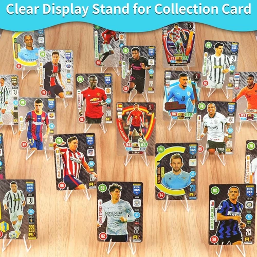 20/40Pcs Clear Acrylic Trading Card Stands for Coins Sports Cards Display Holder - Picture 5 of 8
