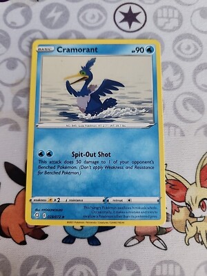 Pokémon TCG Cramorant Shining Fates 028/072 Regular Uncommon