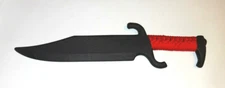 Kalaj Kutter Bowie Training Knife Trainer American Ninja Rambo Knives RED