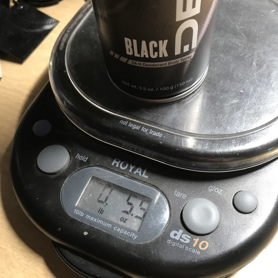 Spray desodorante corporal Black By Denim para hombre 3,5 oz Foto 4 de 4