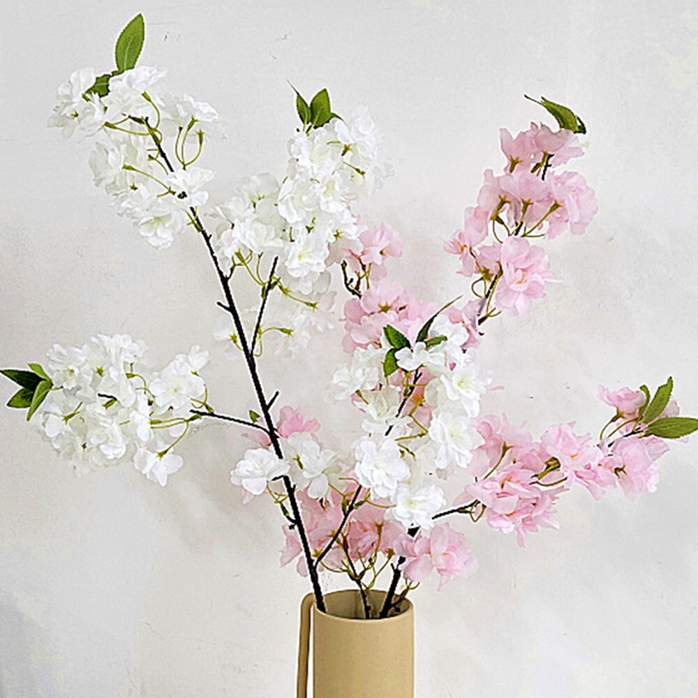 100cm Decorative Flowers Cherry Blossom Fake Flower Home eBay