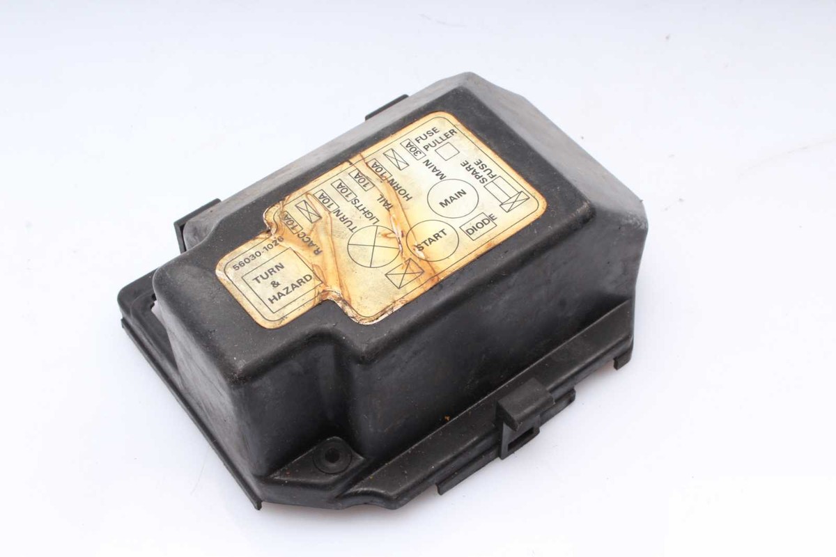 fuse box fuse box Kawasaki Z 750 Turbo ZX750E 84-85 | eBay