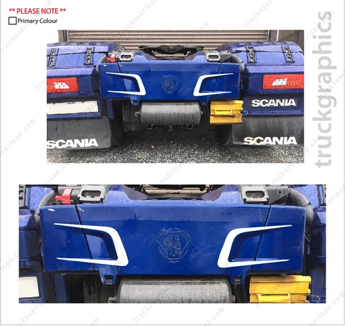 Scania R/S series Dutch Battery Box Decal,Sticker Graphic (36)