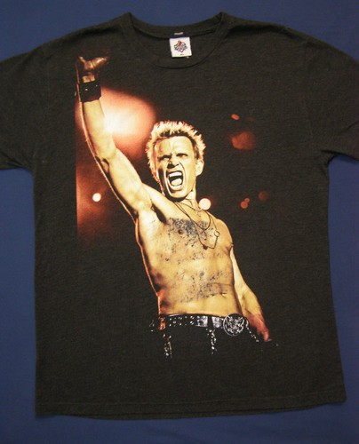 Billy Idol Forever Las Vegas 2016 T-Shirt Black Shirt Size XL House of Blues