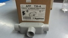 Appleton T50-A Form 85  Aluminum Conduit Outlet Bodies 1/2" FREE SHIPPING  