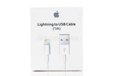 Official Apple iPhone XS Max Lightning to USB 1m Charging Cable - White