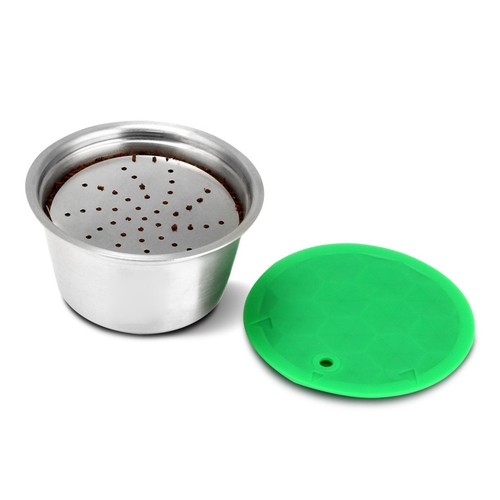 Portable Steel Reusable Refillable Coffee Pod Capsule For Dolce Gusto Machine D