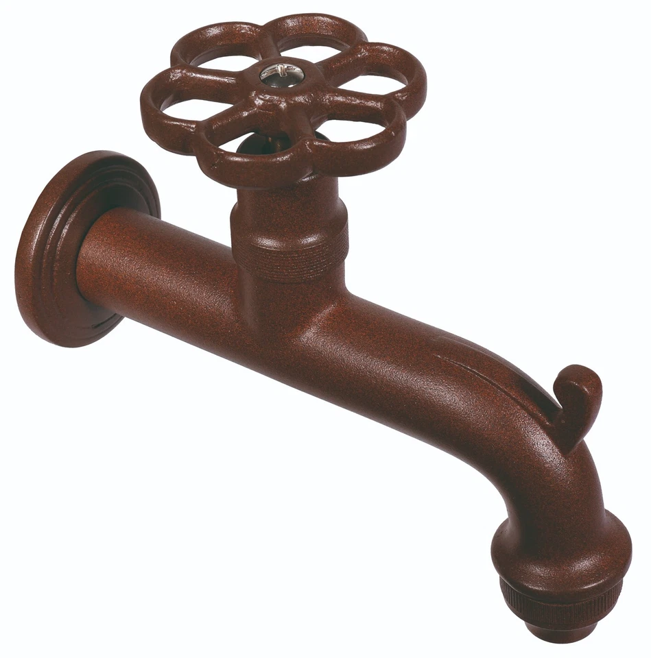 Rubinetto in Ottone da Esterno per Giardino Belfer RUB022 attacco 1/2 16cm - Immagine 3 di 4