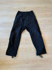 11 By Boris Bidjan Saberi black Technical Nylon Sweatpants 100% Authentic