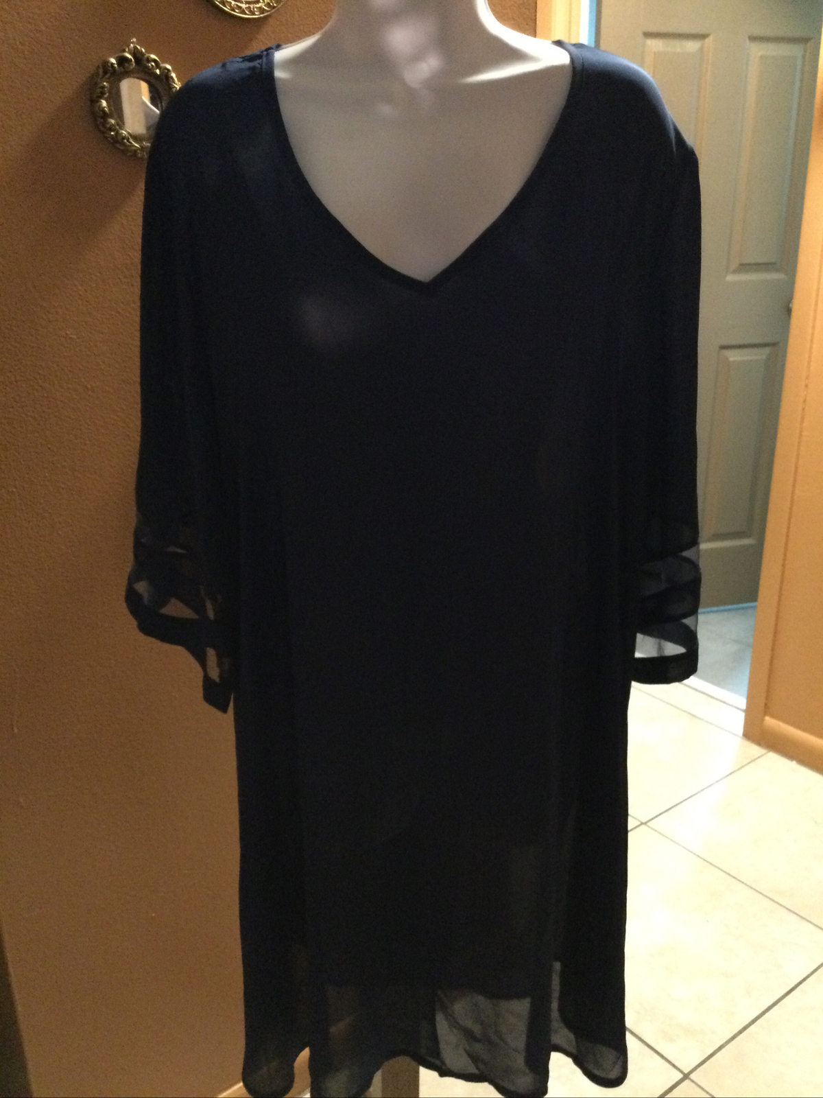 Simple fun swimsuit cover Navy blue XL NWT FREE SHIPPING* eBay