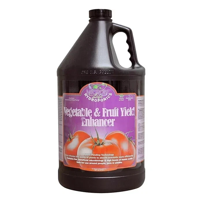 MICROBE LIFE HYDROPONICS Fruit and Vegetable Plant Growth Yield Enhancer Supplement - Thumbnail 4