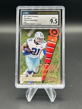 2021 Contenders Ezekiel Elliott Chain Movers Gold #/25 CSG 9.5 MINT+ Cowboys