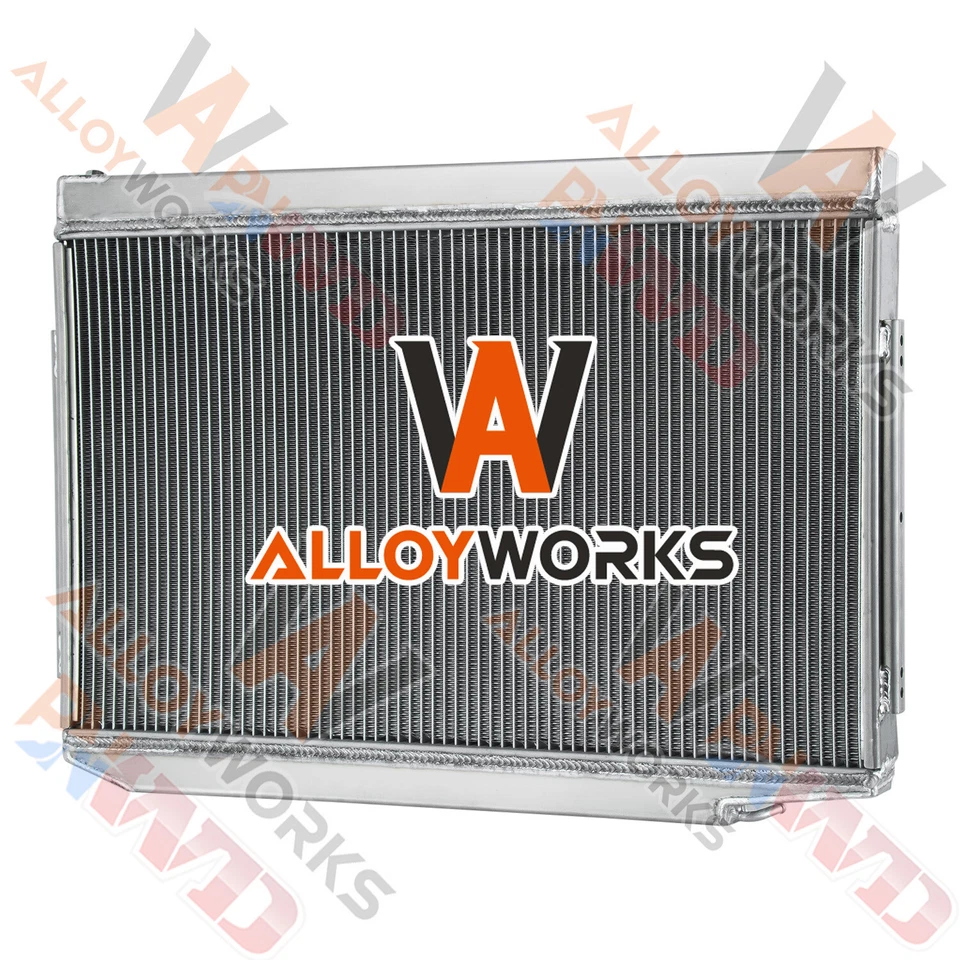 Aluminum 3 Row Radiator For 1971-1985 1983 1984 Mercedes SL R107/C107 380 SL SLC - Image 4 of 4