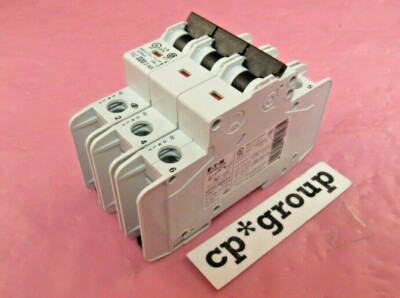 Eaton FAZ-D20/3-NA 3-Pole 20A 480/277VAC Circuit Breaker FAST FREE SHIPPING!!!