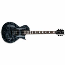 ESP LTD EC-1000 Piezo QM See Thru Black STBLK Electric Guitar EC - Brand New