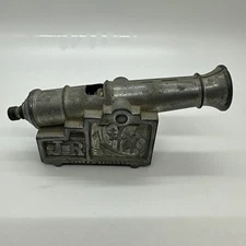 60's JR Pirate Cap Cannon Jolly Rogers Callen Mfg. Corp. Metal Cast