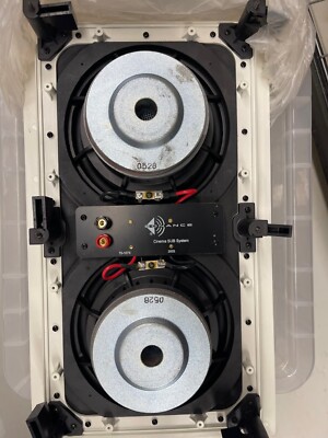 Sonance Cinema Dual 8'' Subwoofers (1) PAIR PN92040 & 260 SONAMP Cinema PN92041