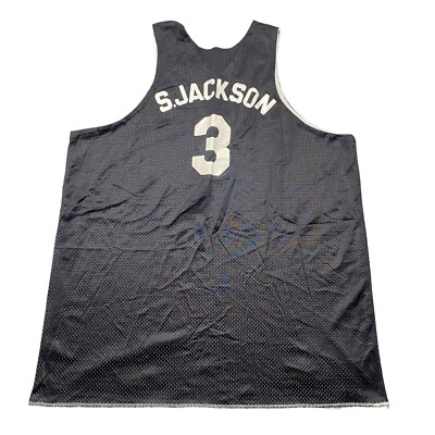 Vintage Nike San Antonio Spurs S. Jackson NBA Reversible Practice
