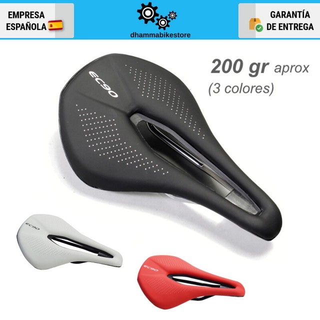 Sillin Bicicleta Antiprostatico Gel EC90 Mtb Carretera Ergonomico