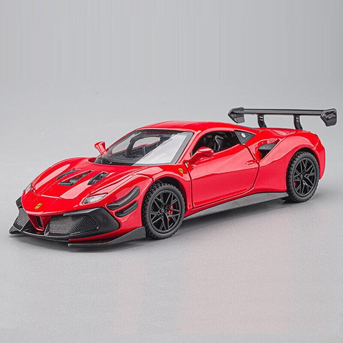 1/32 Ferrari 488 Challenge Model Car Supercar Diecast for Kids Toy Cars Gifts - Picture 14 of 21