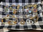 Awesome Lot Vintage Costume Jewelry Some Signed Some Sterling All Wearable...