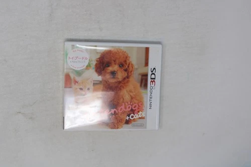 Nintendogs + Cats Toy Poodle & New Friends Nintendo 3DS JPN (Region Locked)