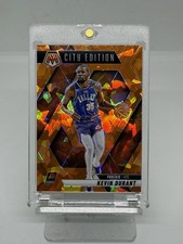 Kevin Durant 2024-25 Panini Mosaic #280 Orange Ice Mosaic #/49 SUNS