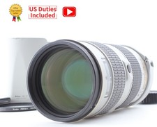 Light Gray Top MINT w/Hood Nikon ED AF-S Nikkor 80-200mm f2.8 D SWM Lens JAPAN